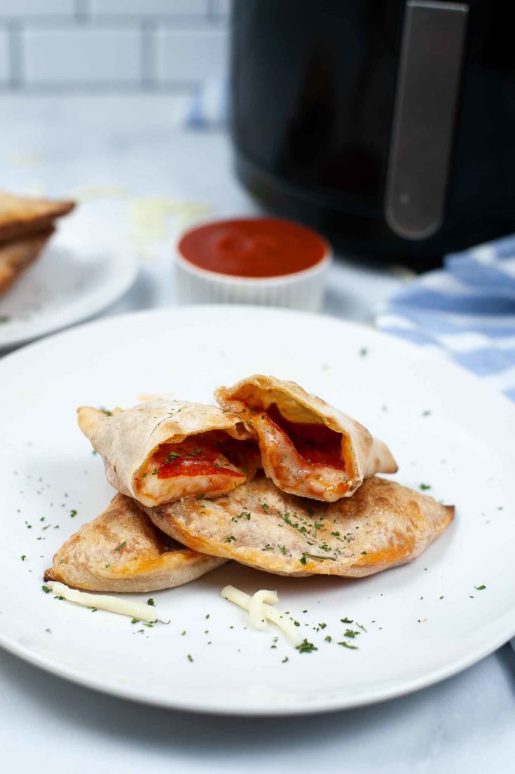 Easy Air Fryer Homemade Pizza Calzone