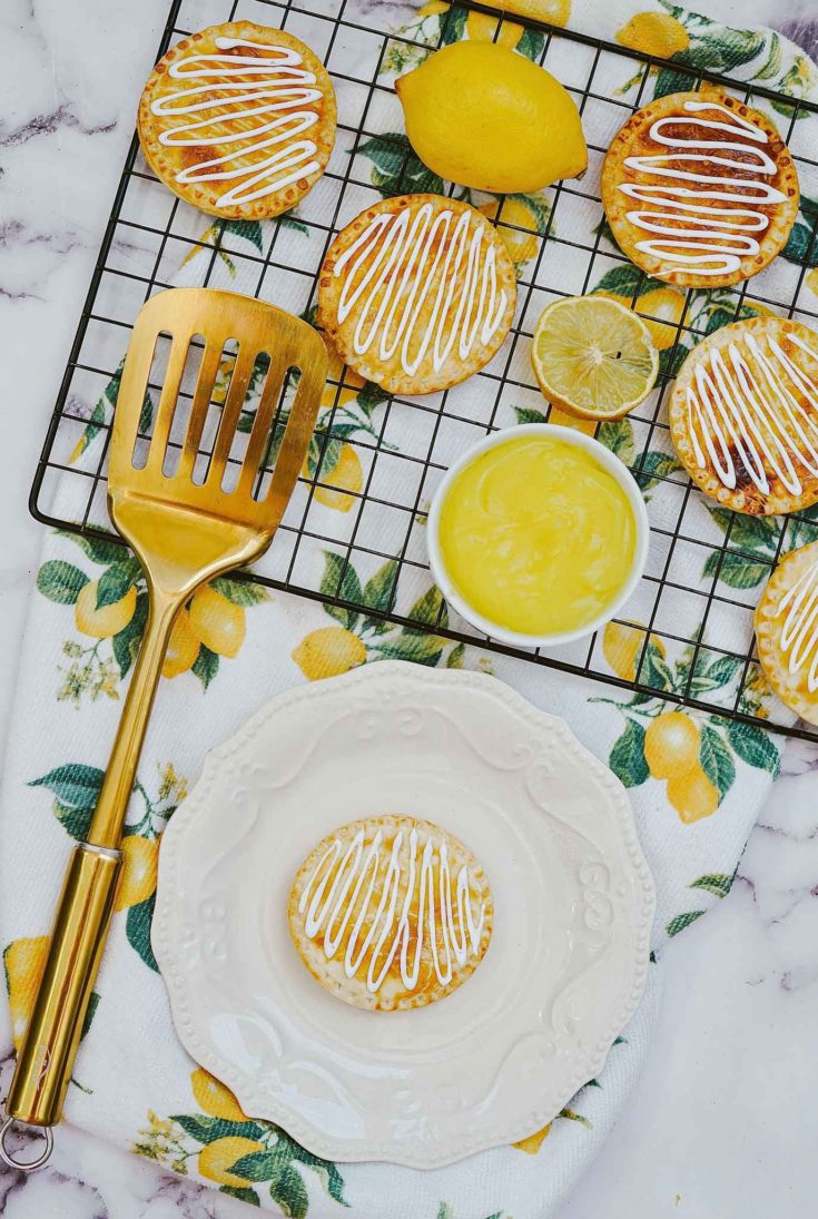 Easy Air Fryer Lemon Hand Pies For Dessert