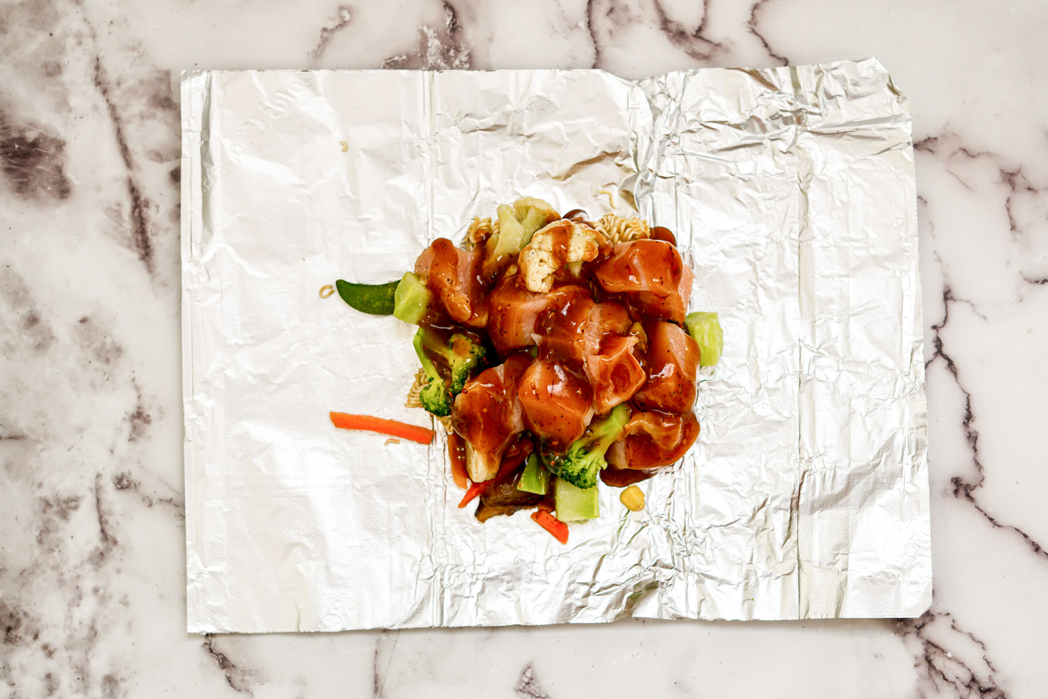 Air Fryer Asian Chicken Foil Pack Dinner Recipe - Air Fryer Family Meals