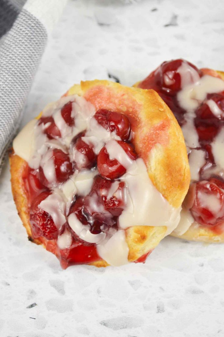 Easy Air Fryer Cherry Fritters