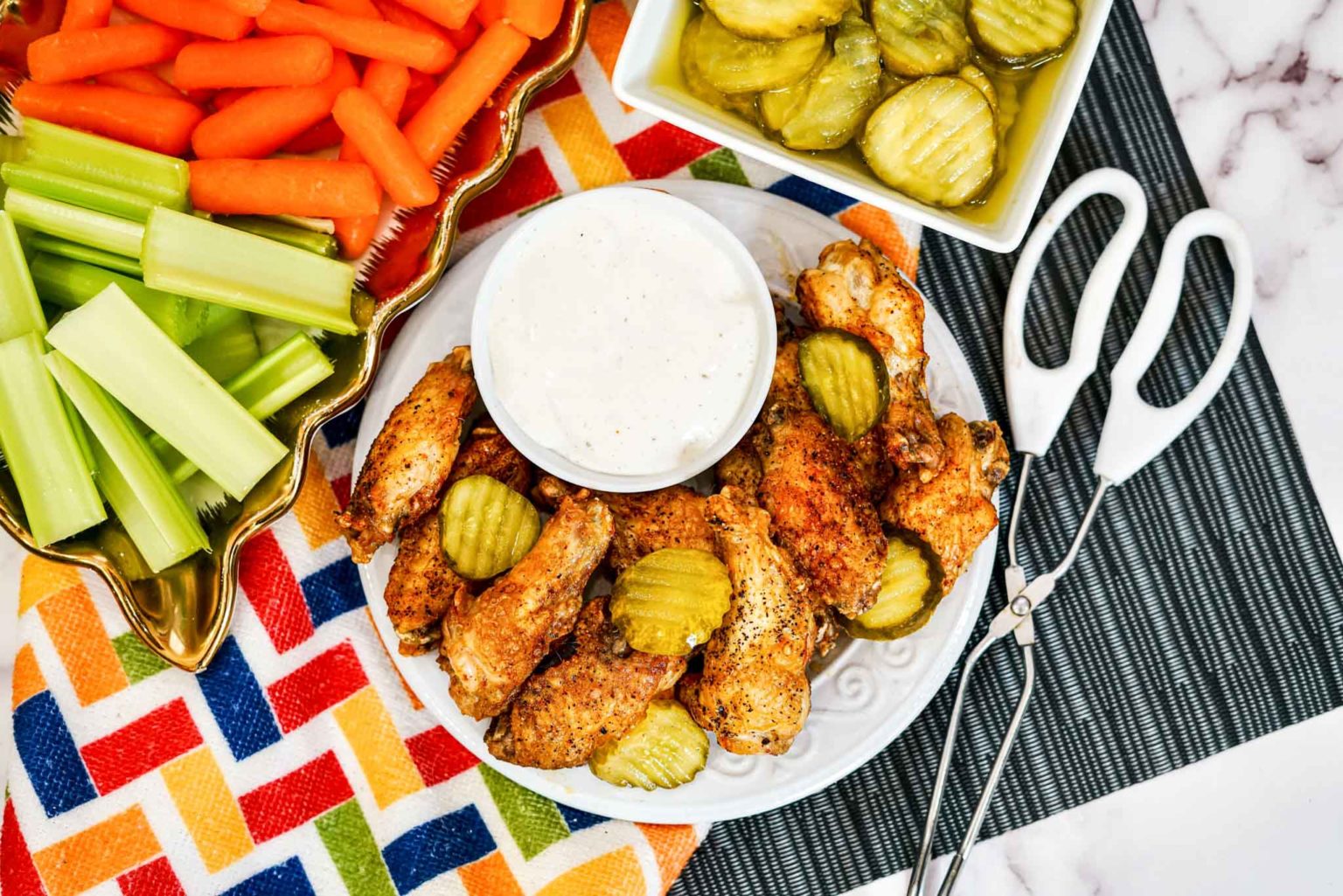 Easy Air Fryer Nashville Hot Wings Air Fryer Family Meals