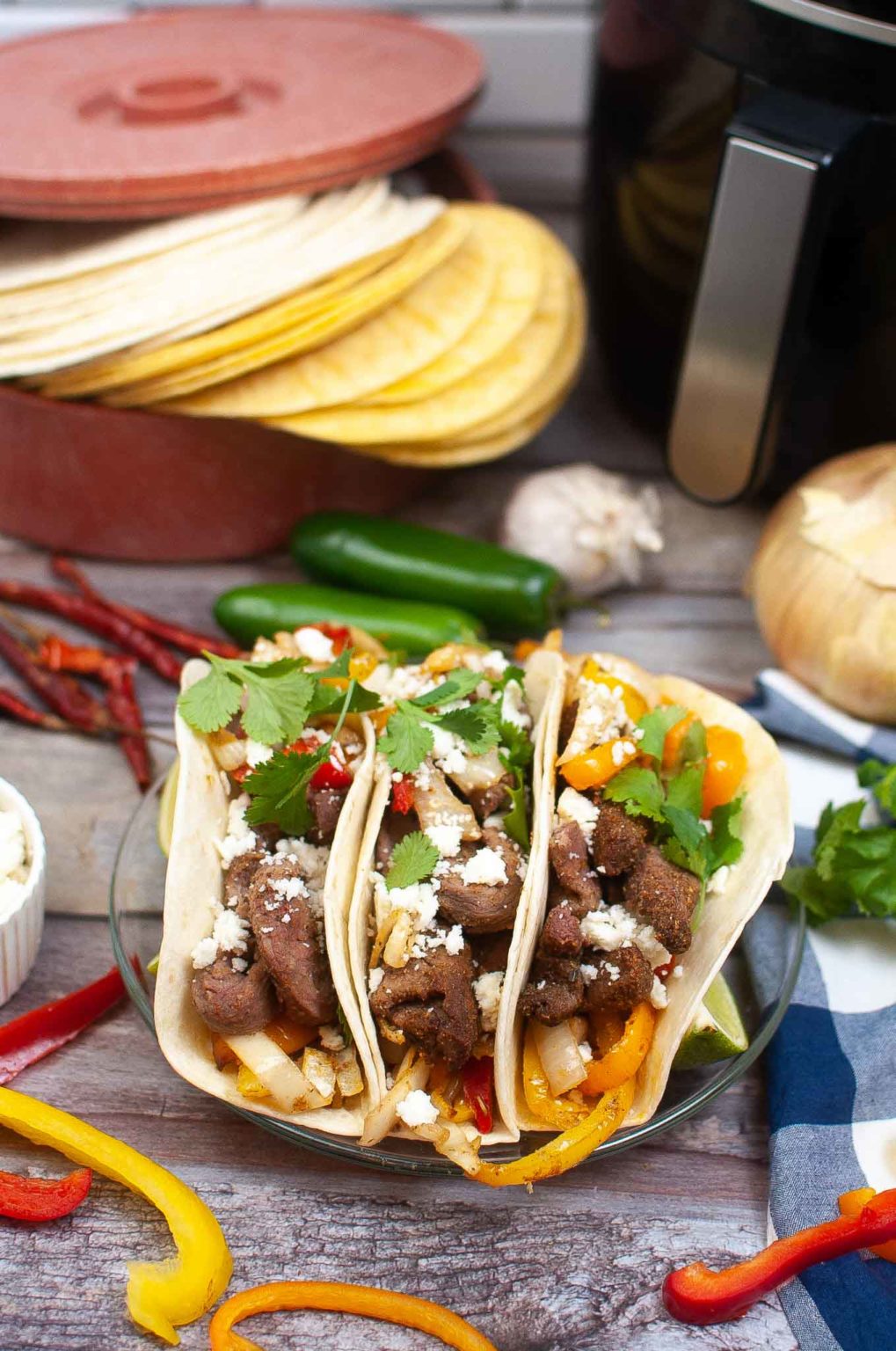 Easy Air Fryer Beef Fajitas Air Fryer Family Meals