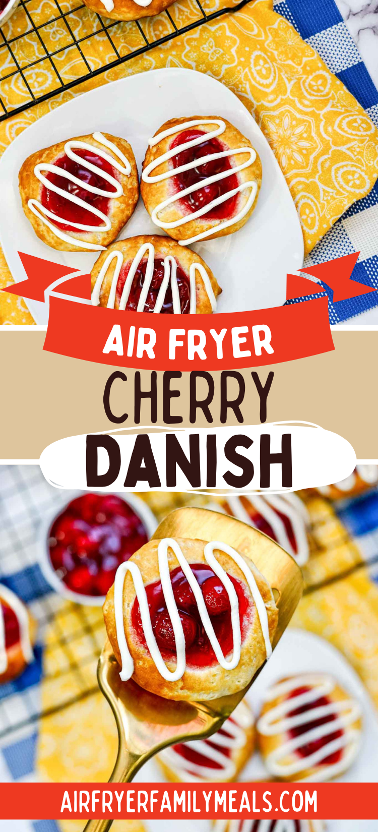 The Best Air Fryer Cherry Danish Recipe Air Fryer Family Meals
