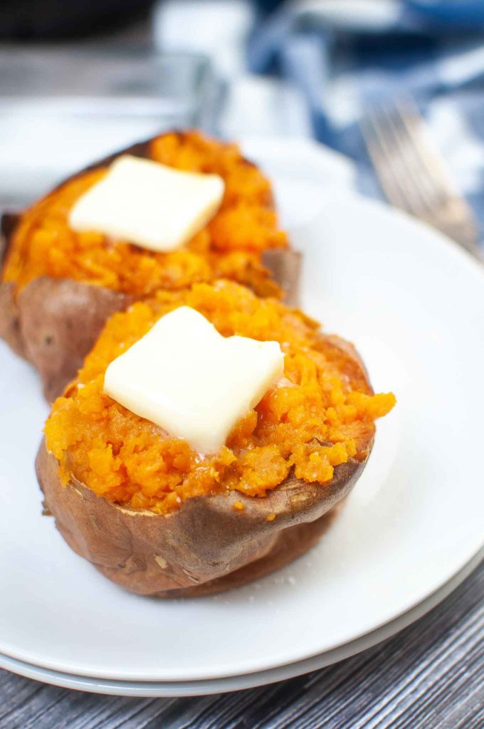 Easy Air Fryer Baked Sweet Potatoes