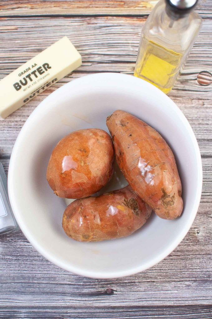 Easy Air Fryer Baked Sweet Potatoes