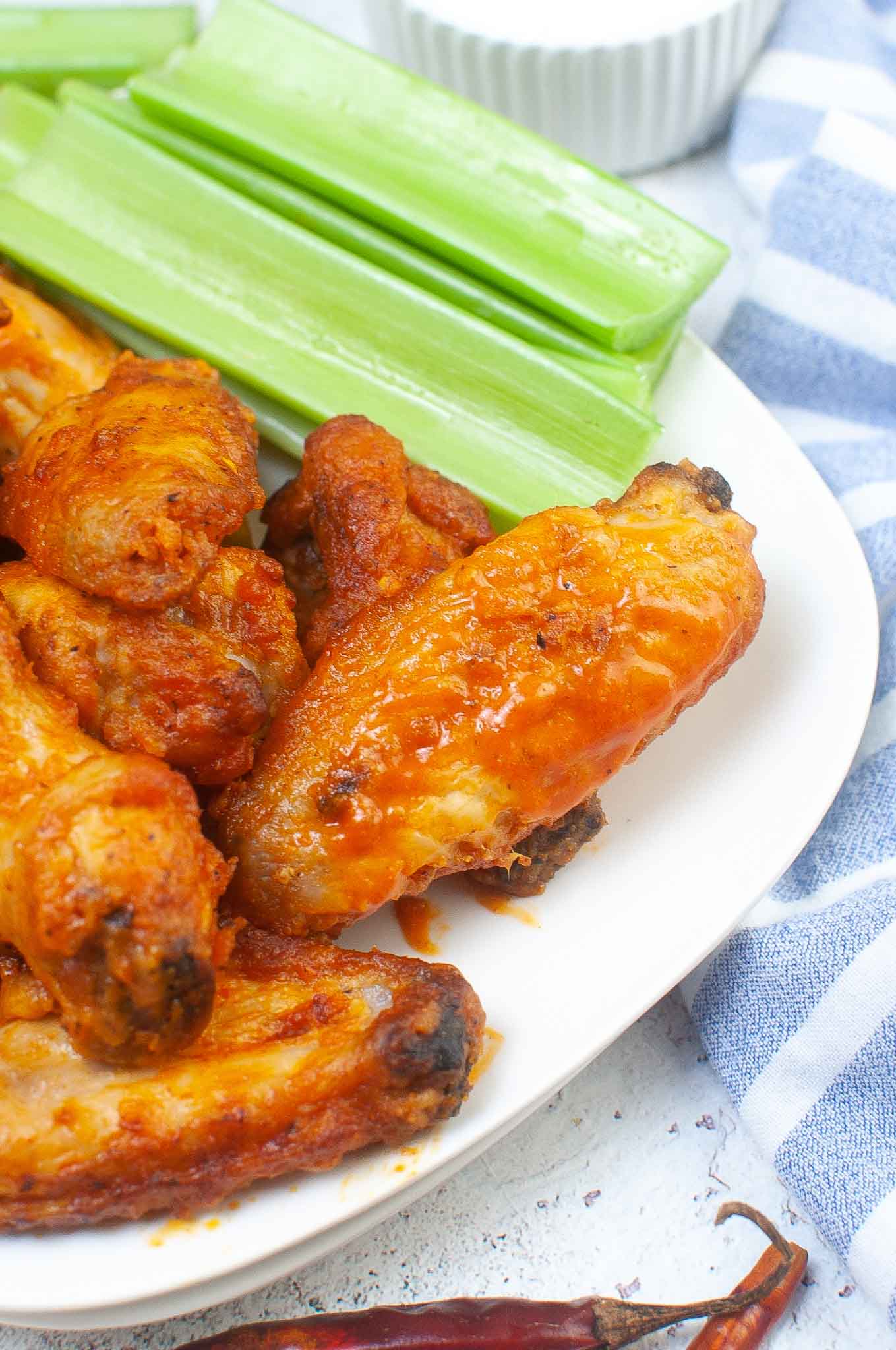 Easy Delicious Air Fryer Buffalo Chicken Wings