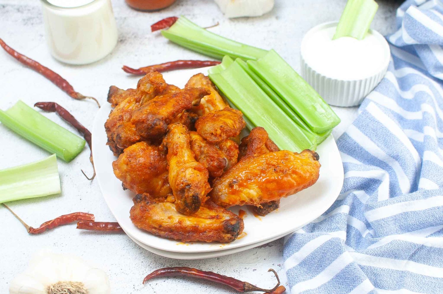 Easy Delicious Air Fryer Buffalo Chicken Wings