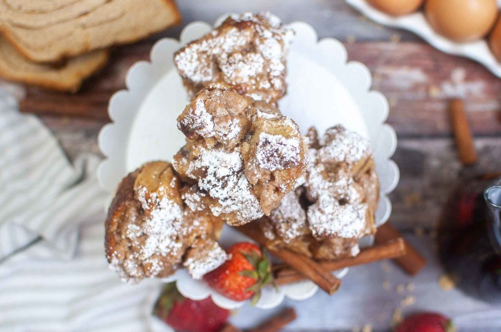 Easy Air Fryer French Toast Muffins