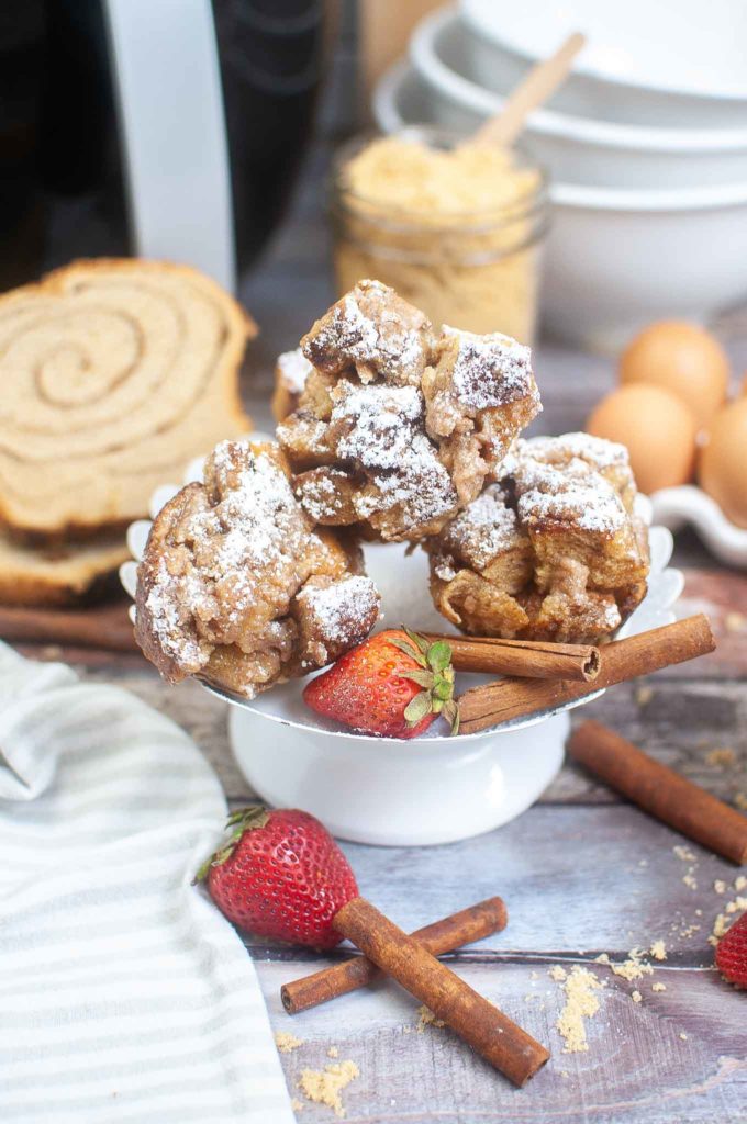 Easy Air Fryer French Toast Muffins