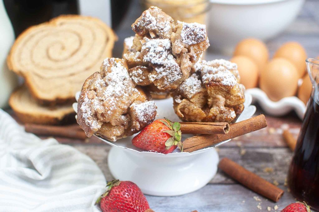 Easy Air Fryer French Toast Muffins