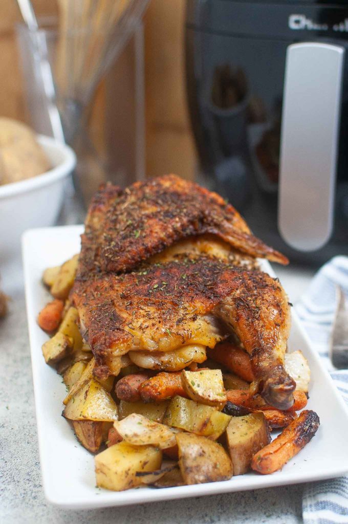 Easy Air Fryer Half Chicken Recipe