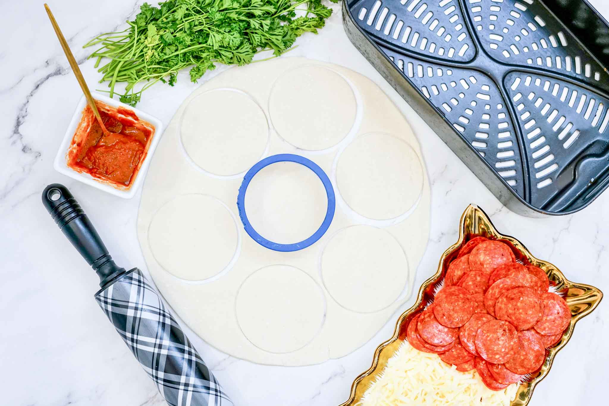Easy Air Fryer Pizza Hand Pies