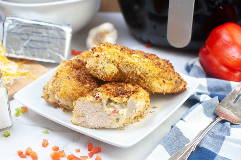 Amazing Air Fryer Stuffed Chicken Breast Recipe