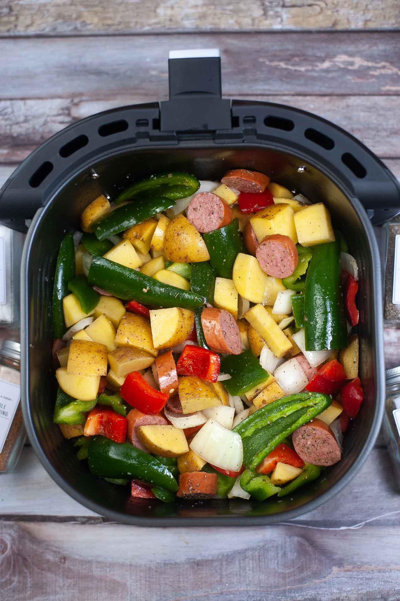 Easy Air Fryer Sausage and Potatoes Recipe Air Fryer Family Meals