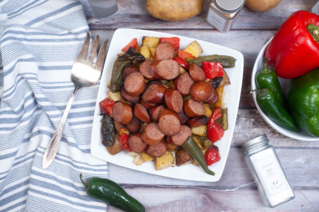 Easy Air Fryer Sausage and Potatoes Recipe