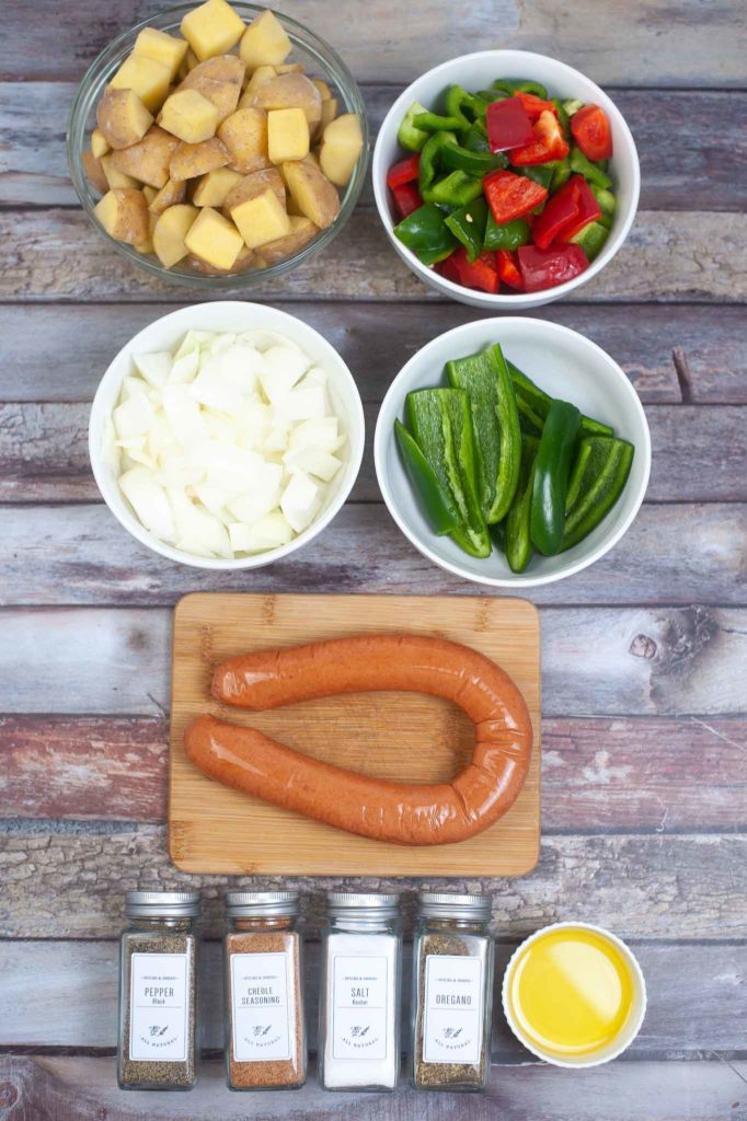 Easy Air Fryer Sausage and Potatoes Recipe