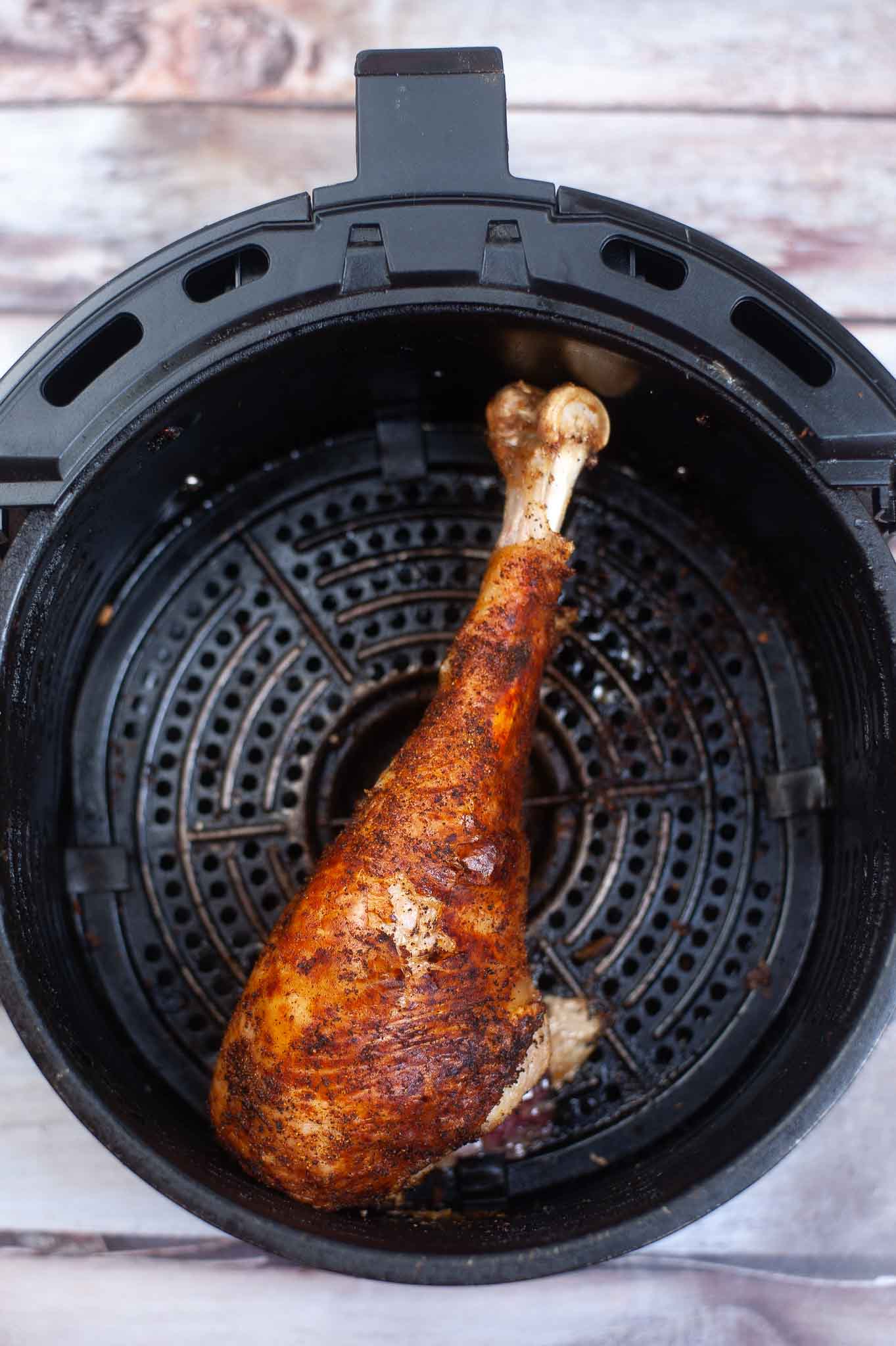 The Best Juiciest Air Fryer Turkey Legs Recipe Air Fryer Family Meals