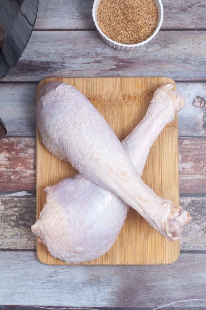 The Best Juiciest Air Fryer Turkey Legs Recipe