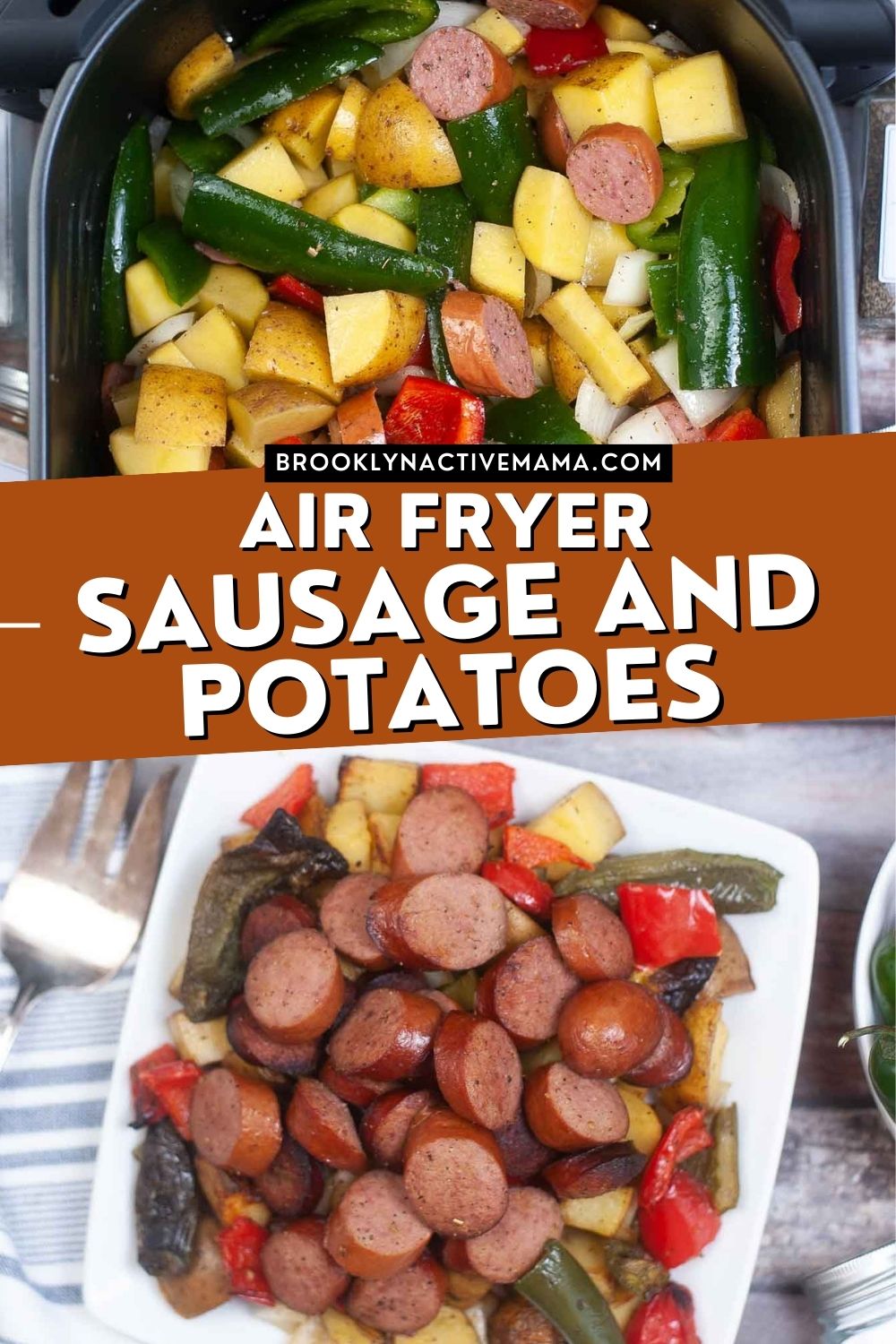 Easy Air Fryer Sausage and Potatoes Recipe - Air Fryer Family Meals